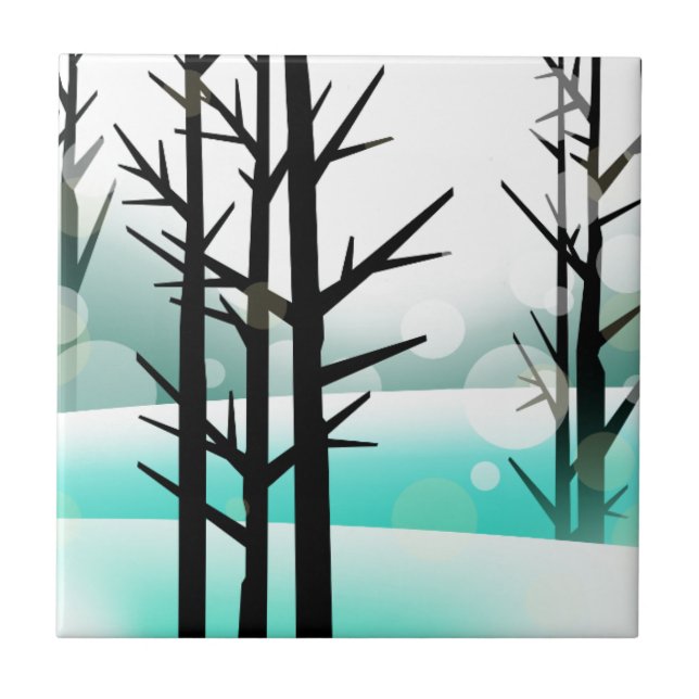 Floresta de inverno (Frente)