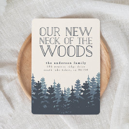 Floresta de inverno | Anúncio de movimento da árvo