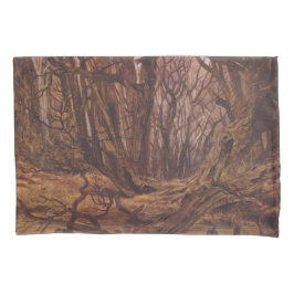 Floresta de Madeira Assombrada na Queda