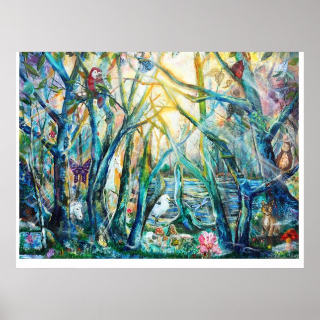 Floresta de Poster (Frente)