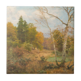 Floresta do outono - Heinrich Böhmer