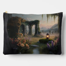 Floresta Encantada Zipper Pouch