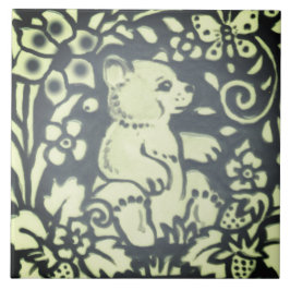 Floresta Floral De Barramento Verde De Cinzas