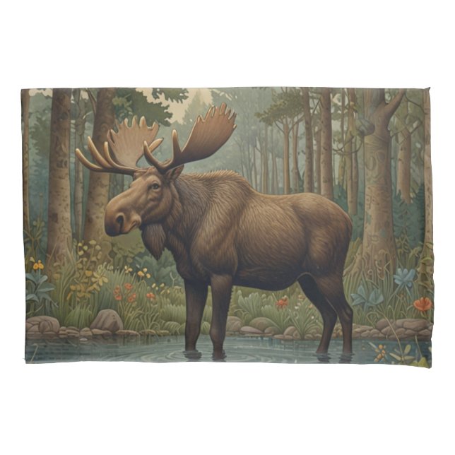 Floresta florestal Elegage moose boho (Frente-Esquerda)