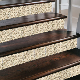 Floresta marroquina beige & marfim mediterrânico