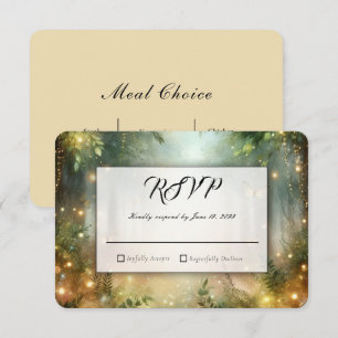 Floresta Mística, Magia de Prado de Casamento RSVP