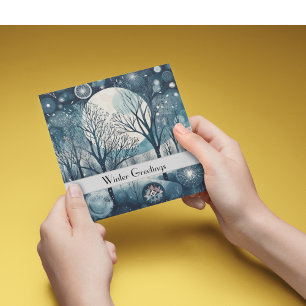 Floresta Nórdica Moonliada, personalizável