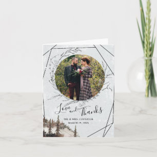 Floresta, Raven, Cartões de agradecimentos Dobrado