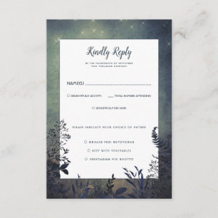 Floresta rústica que Wedding RSVP