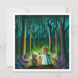 Floresta Spooky - Mini Impressão