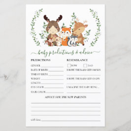 Floresta Verde Animais Previsão e aconselhamento