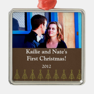 Floresta Verde de Contorno de Ornamentos Personali