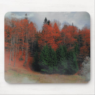 Floresta Vermelha de outubro, Mousepad