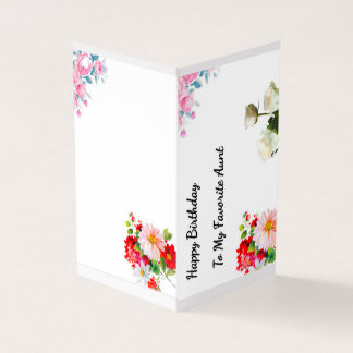 Florestas de aniversário para tia favorita