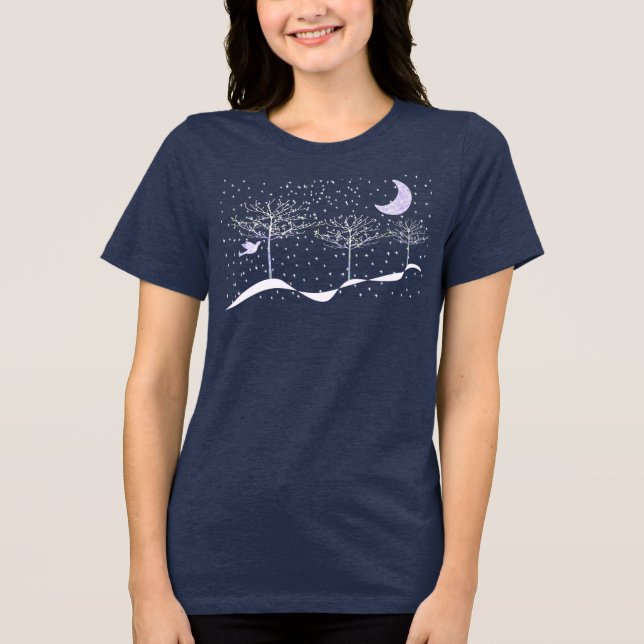 Florestas de Férias e Neve nas Wonderland de inver (Frente)