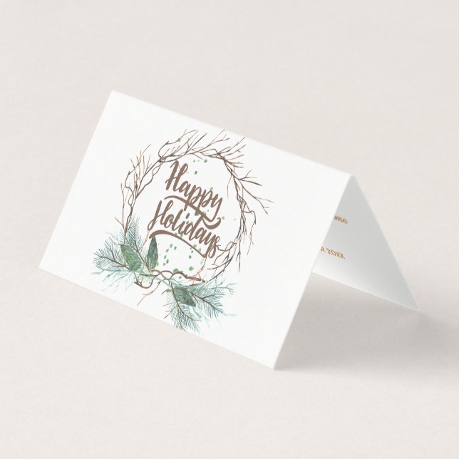 Florestas de inverno modernas secas de galhos de p (Frente)