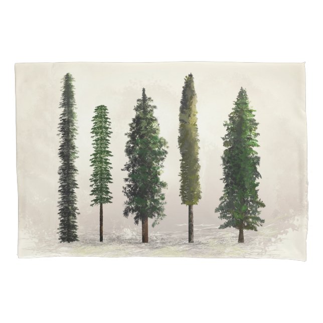 Florestas Verdes Vintage Madeira Rústica (Frente)