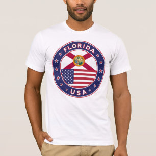 Flórida, camiseta da Flórida, adesivo da Flórida