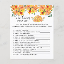 Flórida de abóbora que conhece melhor o PAI