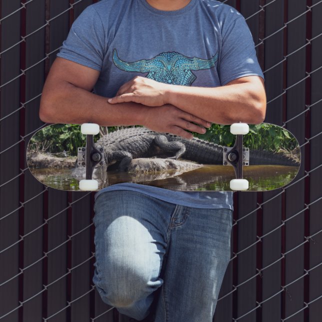 Florida Gator - American Alligator Skateboard (Ao ar livre 3)