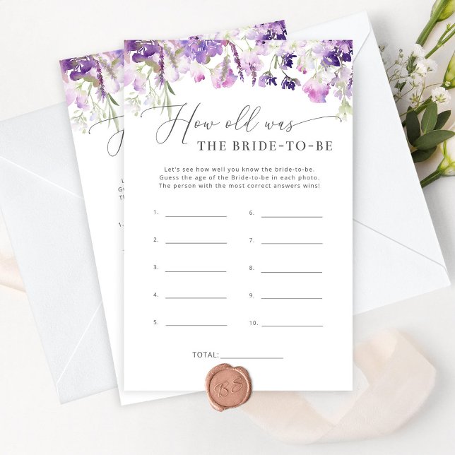 Flórida roxa Quantos anos tinha a noiva para ser o (Criador carregado)