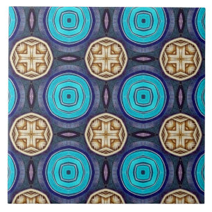 Florillas Abstrato - Azulejo de Muro Padrão
