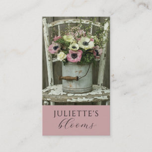 Florist Floral Designer Cartão de visita