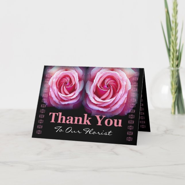 FLORISTA - Agradecimento de Casamento com Rosas Pi (Frente)
