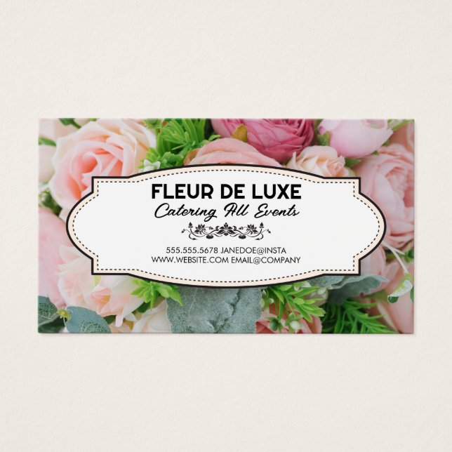 Florista | Buquê de fundo das flores (Frente)