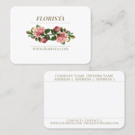 Florista - Cartão de visita
