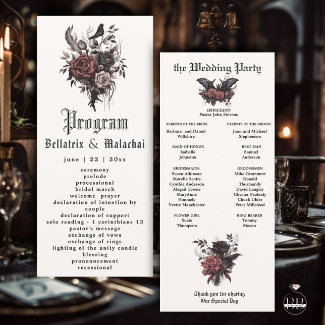 Florrosa Gótica Moderna e Floral de Carvão (Criador carregado)