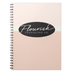 Flourish que aconselha o caderno espiral da foto
