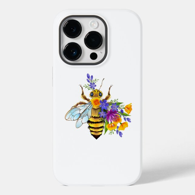Flower bee with wild plants (Verso)