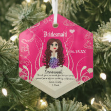 Flower Girl ou Bridesmaid Weding Keepsasael