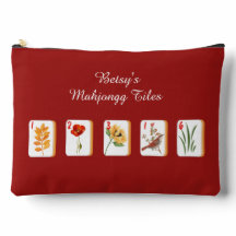 Flower Mahjong - Azulejos Acessórios Bag