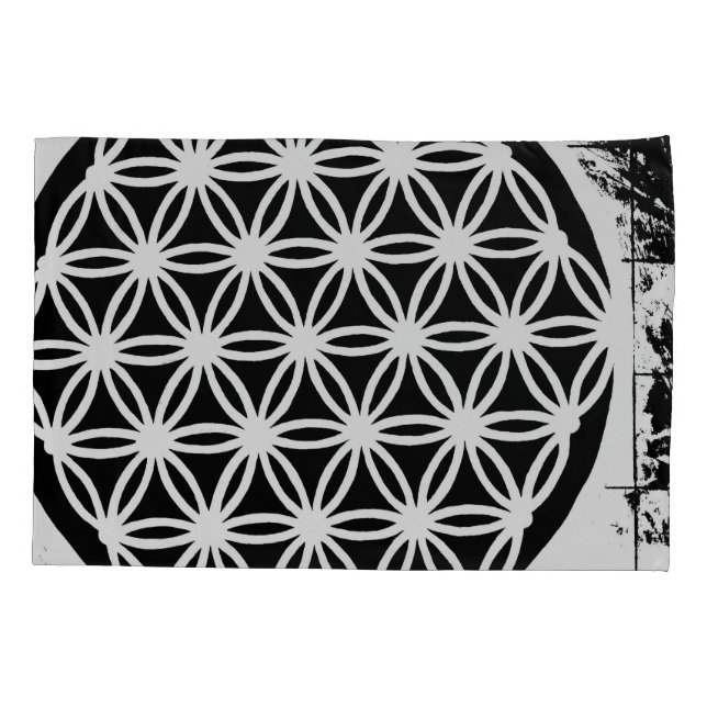 Flower of Life – Geometric Pillowcase (Verso)