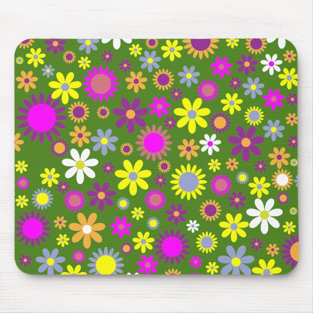 Flower Power Mousepad (Frente)