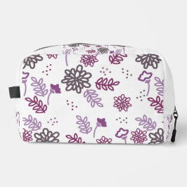 Flowery toiletry bag / Trousse de toilette fleurie