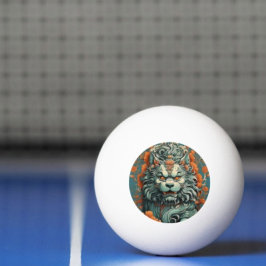 Flu Leão da Sabedoria Bola de Pingue-Pongue