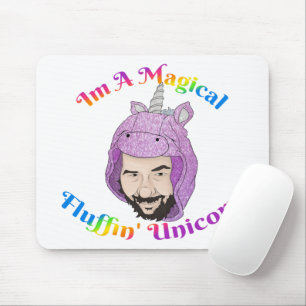 Fluffin mágico do Zer0 em Unicórn Mousepad