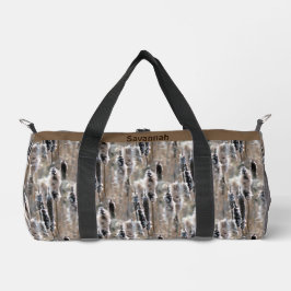 Fluffy Cattails Nature Patterno Personalizado