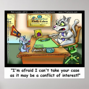 Fluffy Cohen Procurador Na Claw Funny Poster