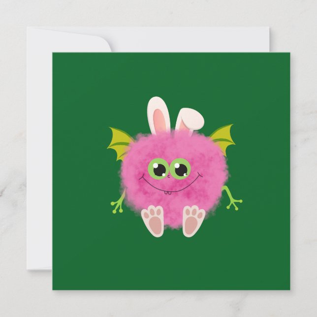 Fluffy little pink rabbit monster (Frente)