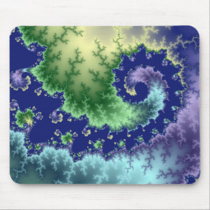 Flutuando para Fora - Mousepad Fractal