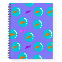 Flutuante goldfish_periwinkle