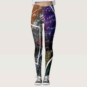 Fluxo de álgebra: Leggings de arte matemática