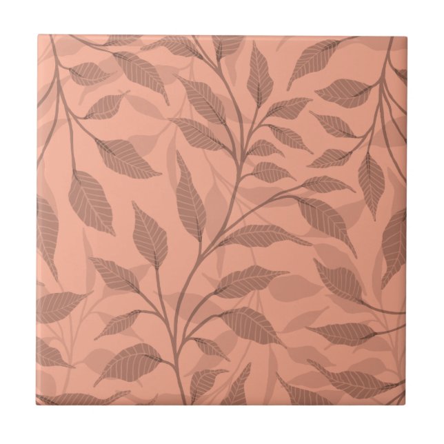 Fluxo de Dança Deixa pasta Design Delicada de Folh (Frente)