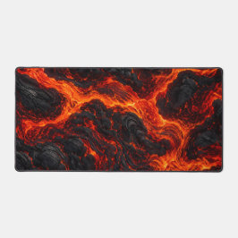 Fluxo de Lava Derretida | Textura de Fogo Vulcânic