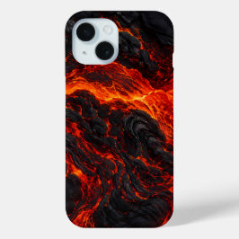 Fluxo de Lava Derretida | Textura de Fogo Vulcânic