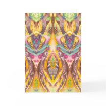 Fluxo Universal - Cartão de Nota de Arte Dobrada